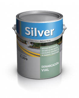 Demarcación Vial Lata de pintura para demarcación vial. Silver PInturas.