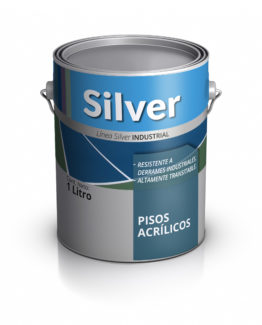 Pisos Acrílicos Lata de pintura para pisos acrílicos. Silver Pinturas.